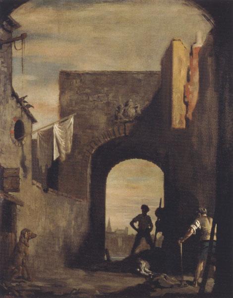 Sir William Orpen The Knackers Yard